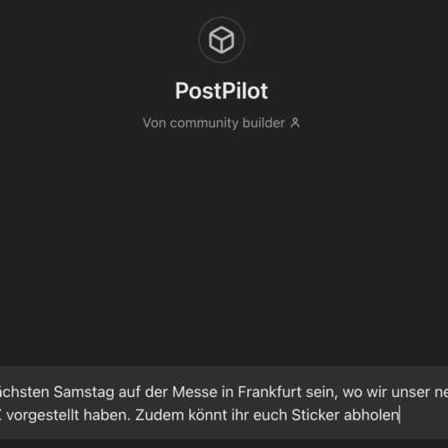 Instagram Beitrag erstellen mit KI